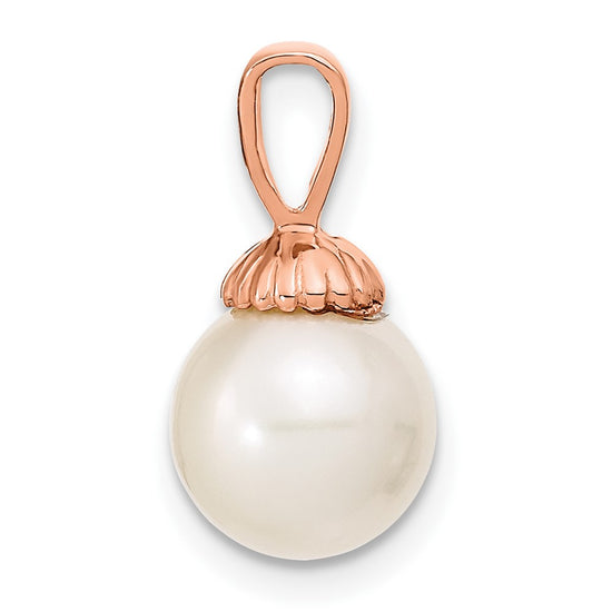 Gold Polished Pearl Pendants