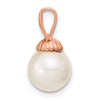 Gold Polished Pearl Pendants