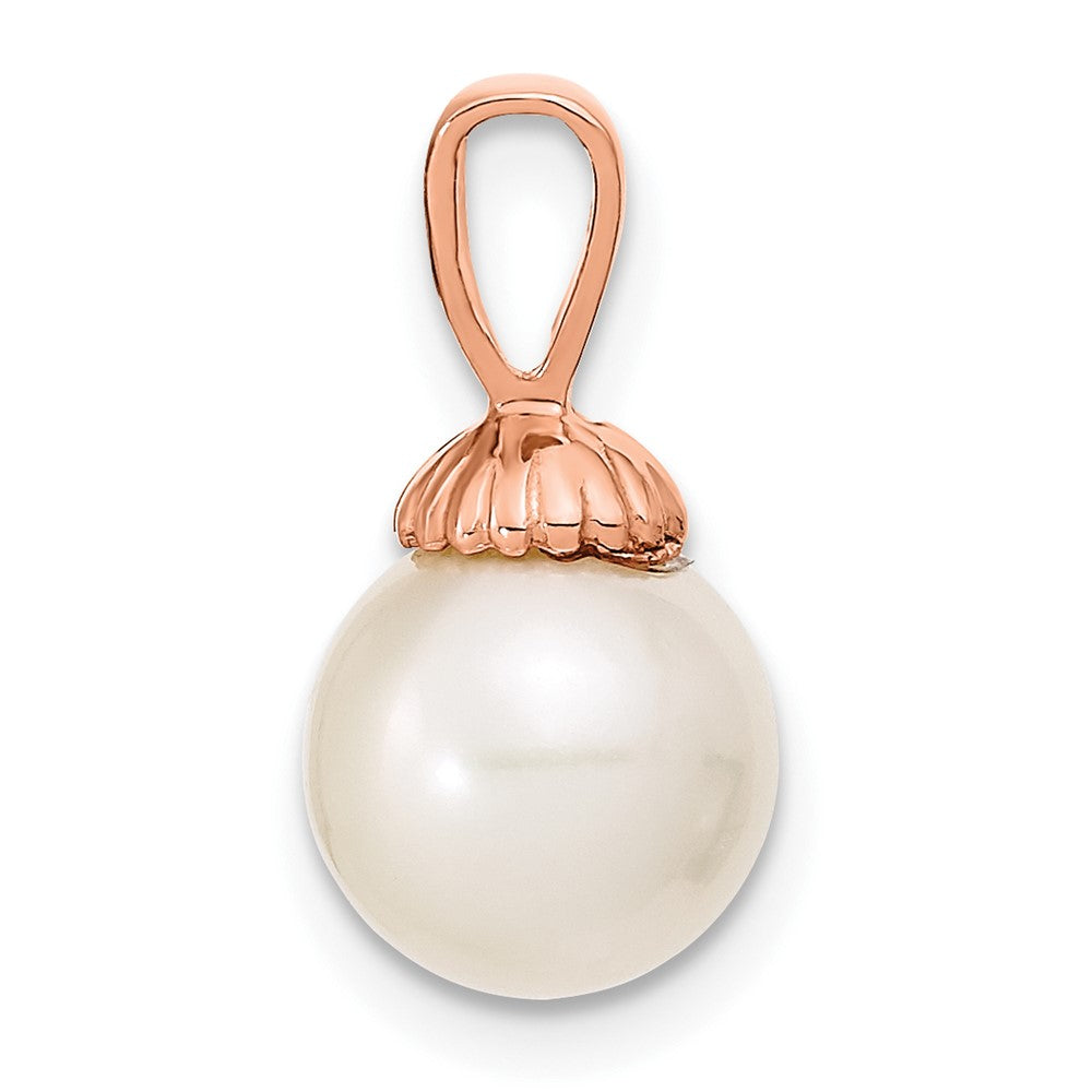 Gold Polished Pearl Pendants