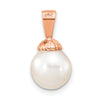 Gold Polished Pearl Pendants