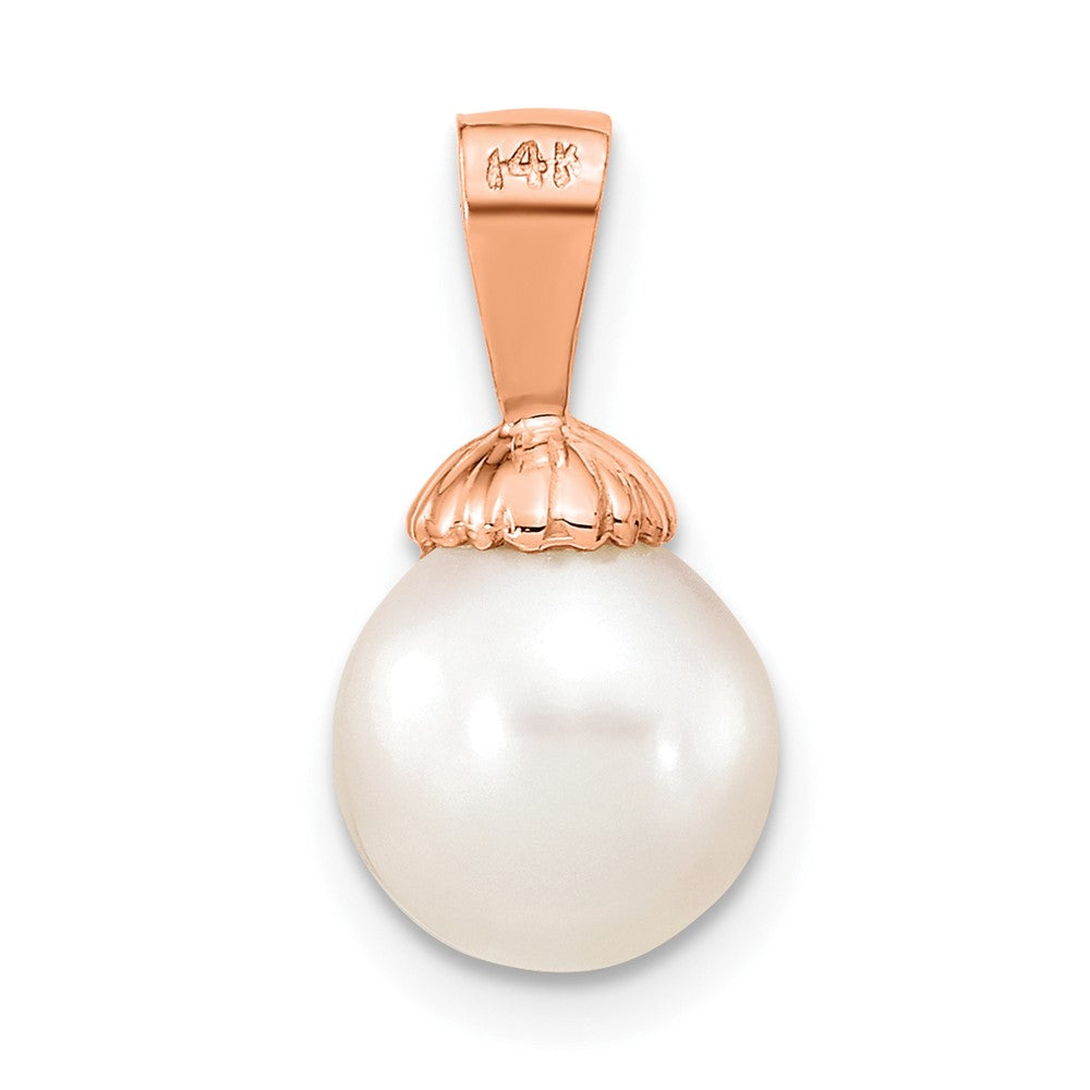Gold Polished Pearl Pendants
