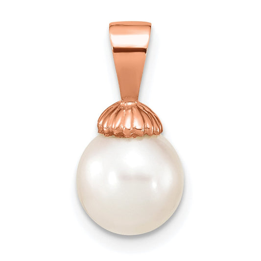 Gold Polished Pearl Pendants