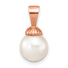 Gold Polished Pearl Pendants