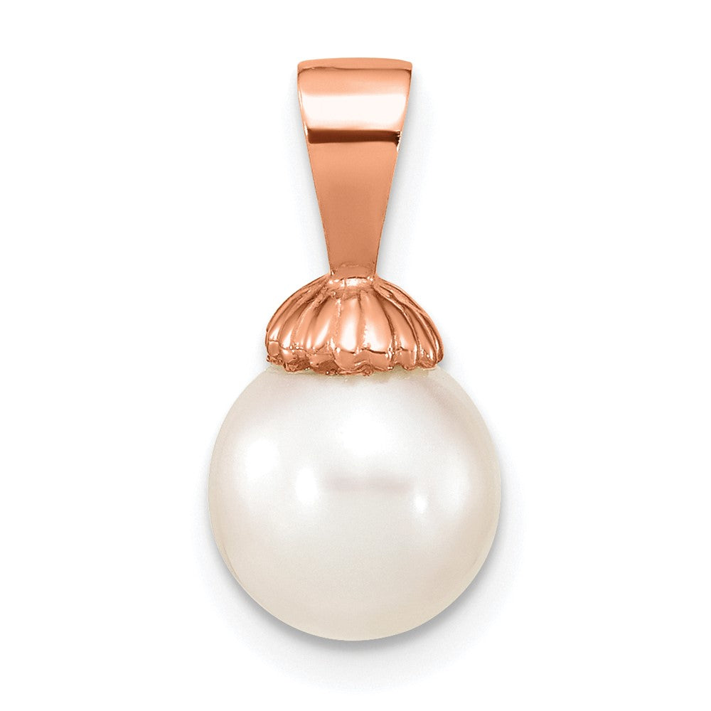 Gold Polished Pearl Pendants