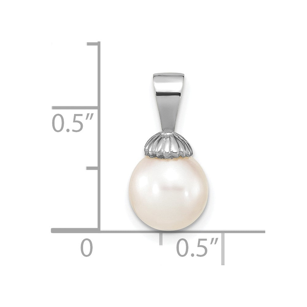 Gold Polished Pearl Pendants