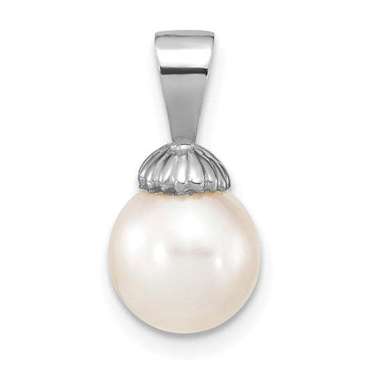 Gold Polished Pearl Pendants
