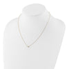 14k 4-5mm White Round Freshwater Cultured Pearl 18 inch Necklace
