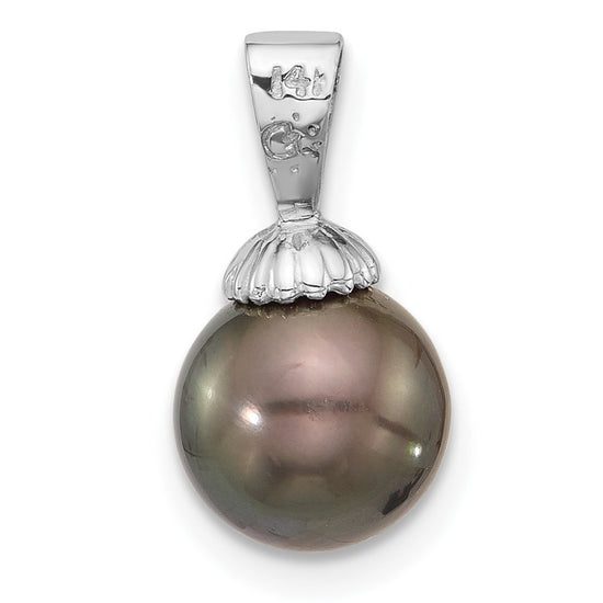 Gold Tahitian Pearl Pendant