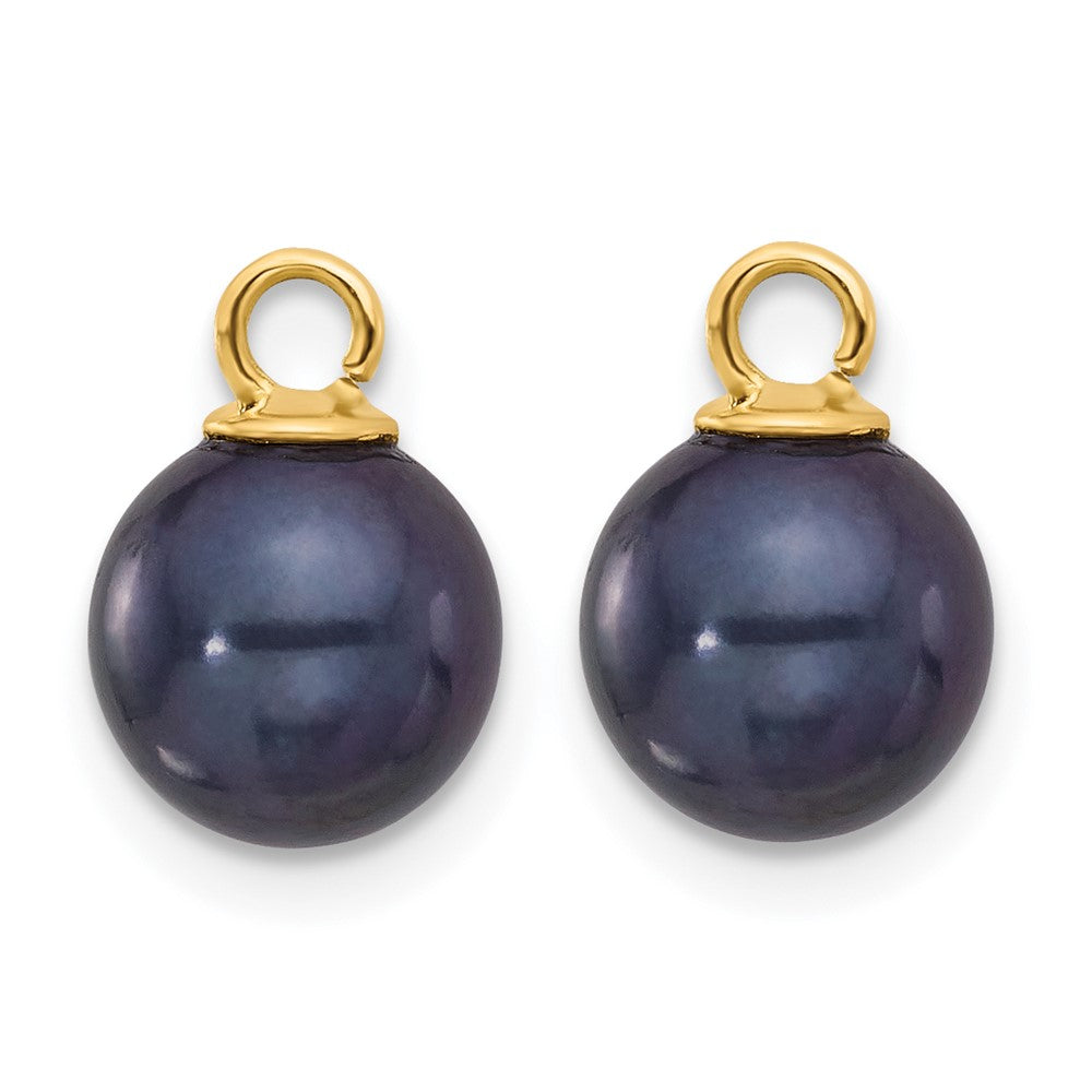 Gold FWC Pearl Dangle Hoop Earrings Sets