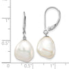 Keshi FWC Pearl Leverback Earrings