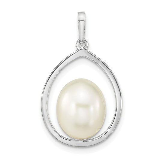 Gold Polished Pearl Pendants