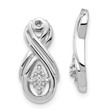 Infinity Diamond Earring Jackets