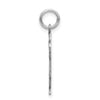 14k White Gold The Kids Small Boy with Hat Engravable Love Charm