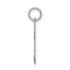14k White Gold The Kids Small Boy with Haircut Engravable Joy Charm