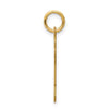14k The Kids Small Boy with Haircut Engravable Joy Charm