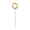 14k The Kids Small Heart Dress Girl Engravable Joy Charm