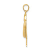14k The Kids Puffed Boy with Hat on Right Engravable Love Charm