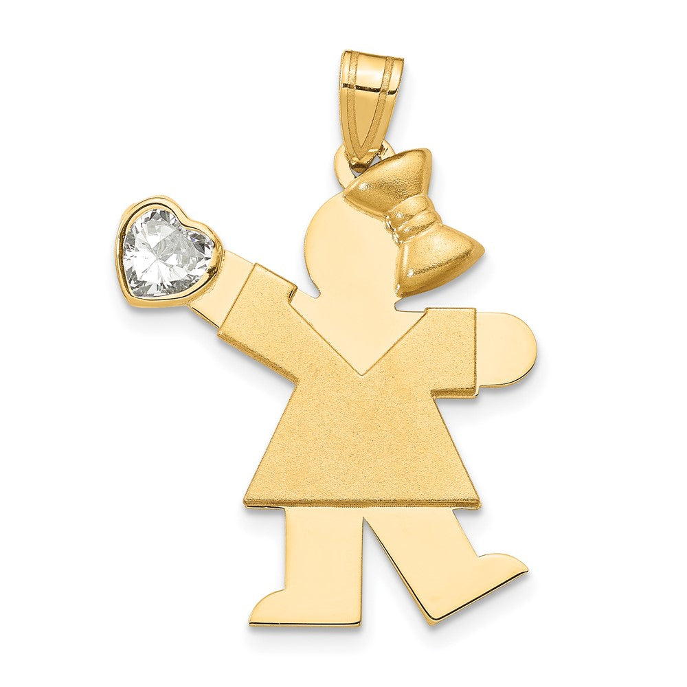 Birthstone Girl Charms