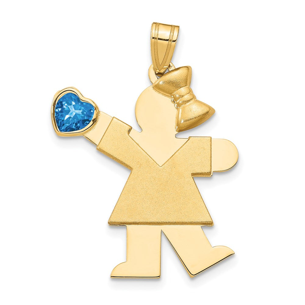 Birthstone Girl Charms