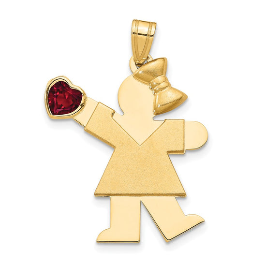 Birthstone Girl Charms
