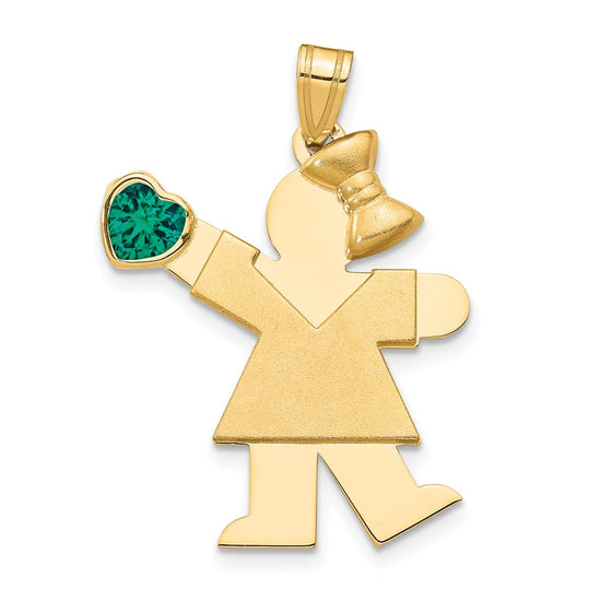 Birthstone Girl Charms