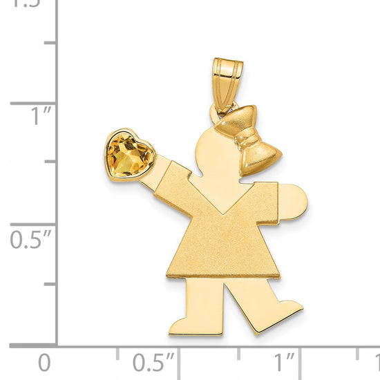Birthstone Girl Charms