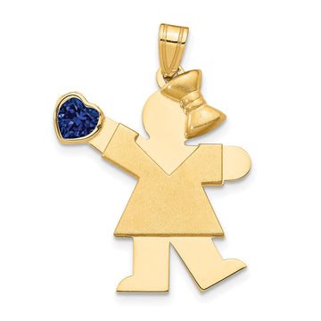 Birthstone Girl Charms