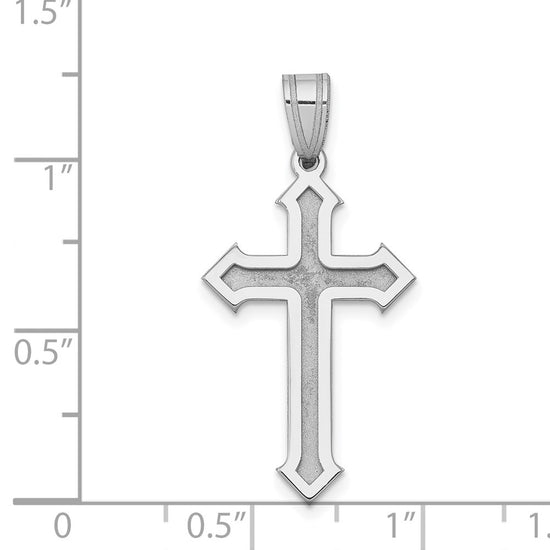 Gold Passion Cross Pendant