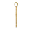 Gold Passion Cross Pendant