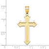 Gold Passion Cross Pendant