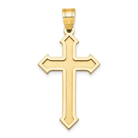 Gold Passion Cross Pendant