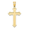 Gold Passion Cross Pendant