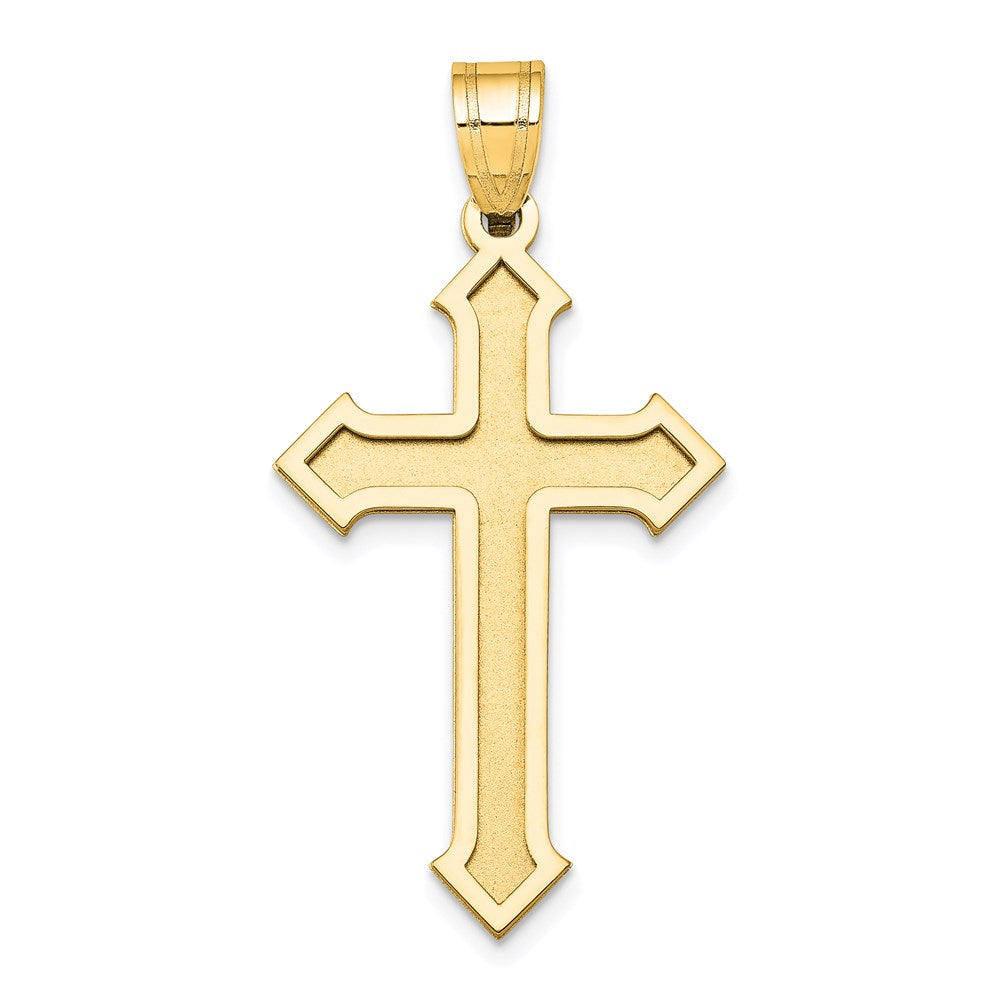 Gold Passion Cross Pendant
