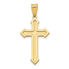 Gold Passion Cross Pendant