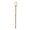 Gold Passion Cross Pendant