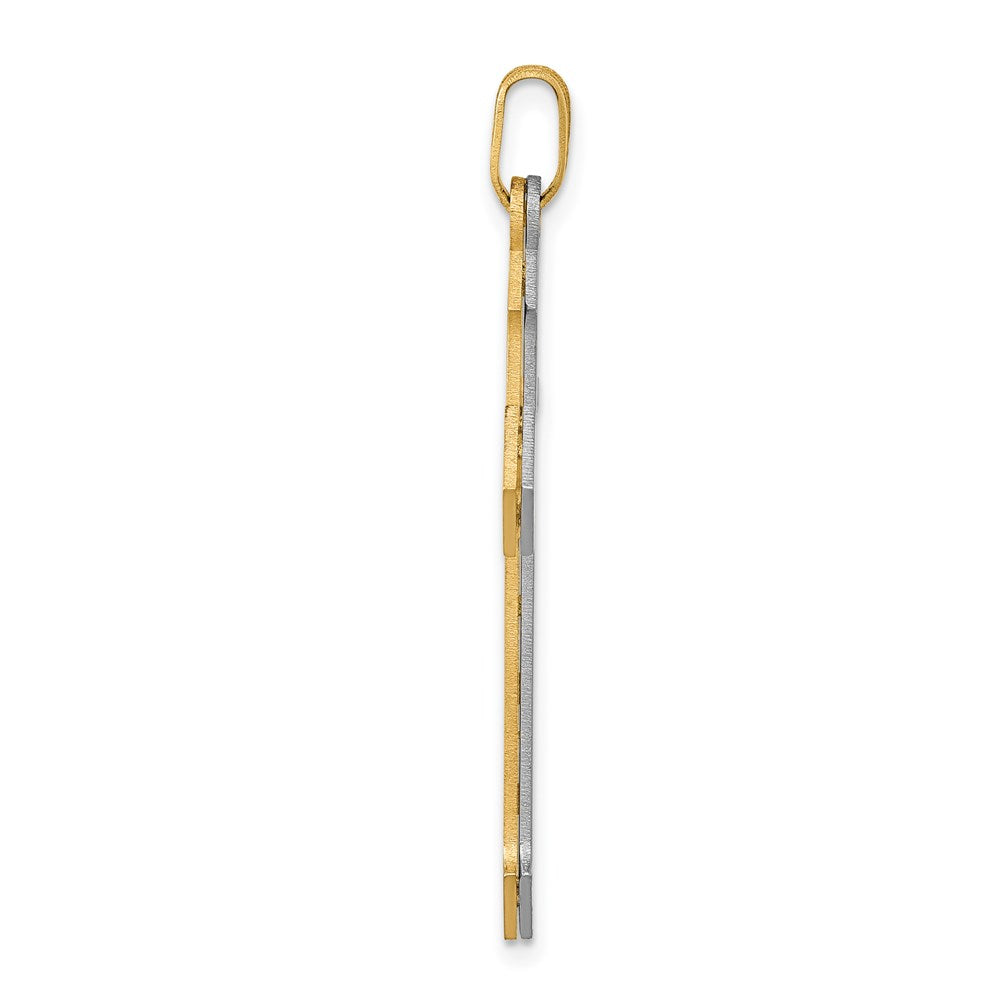 Gold Passion Cross Pendant
