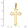 Gold Passion Cross Pendant