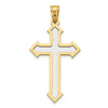 Gold Passion Cross Pendant