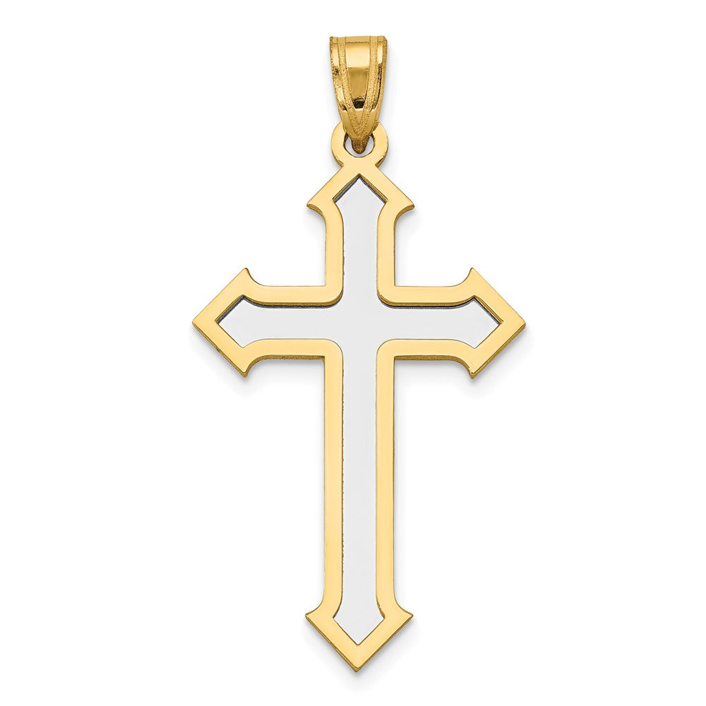 Gold Passion Cross Pendant