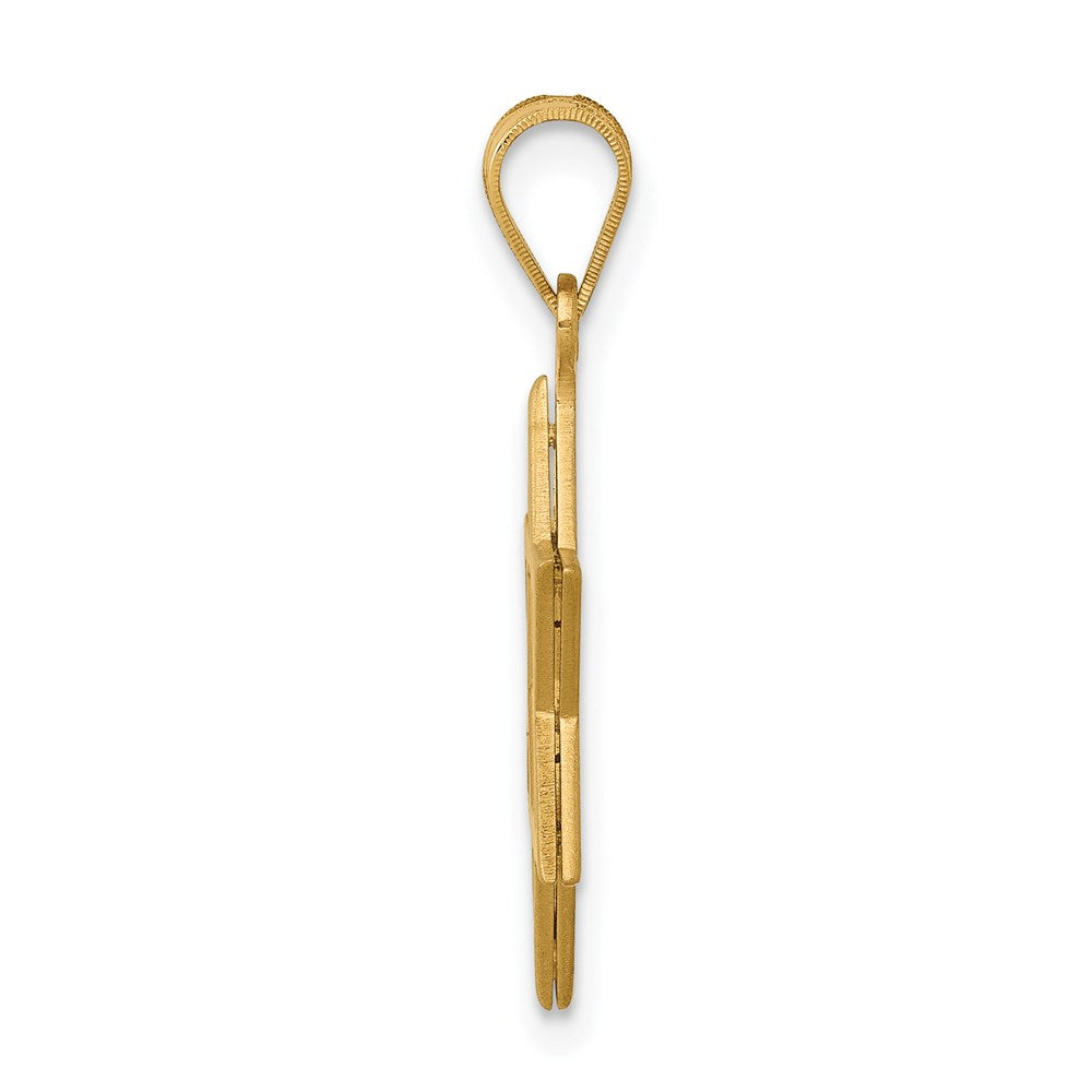 Gold Star of David Pendants