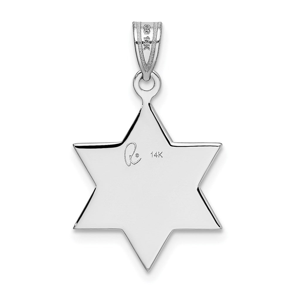 Gold Star of David Pendants