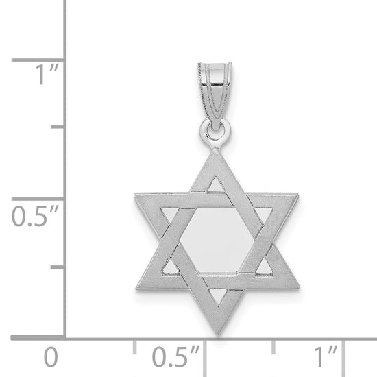 Gold Star of David Pendants