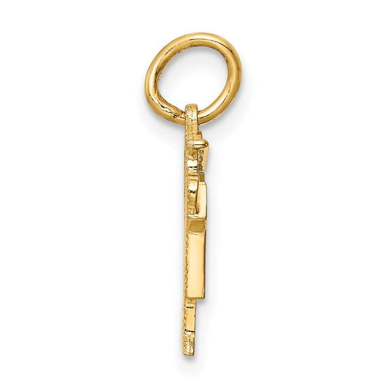 14k The Kids Mini Boy Love Charm
