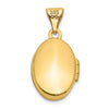 Gold Polished Heart Lockets