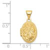 Gold Polished Heart Lockets