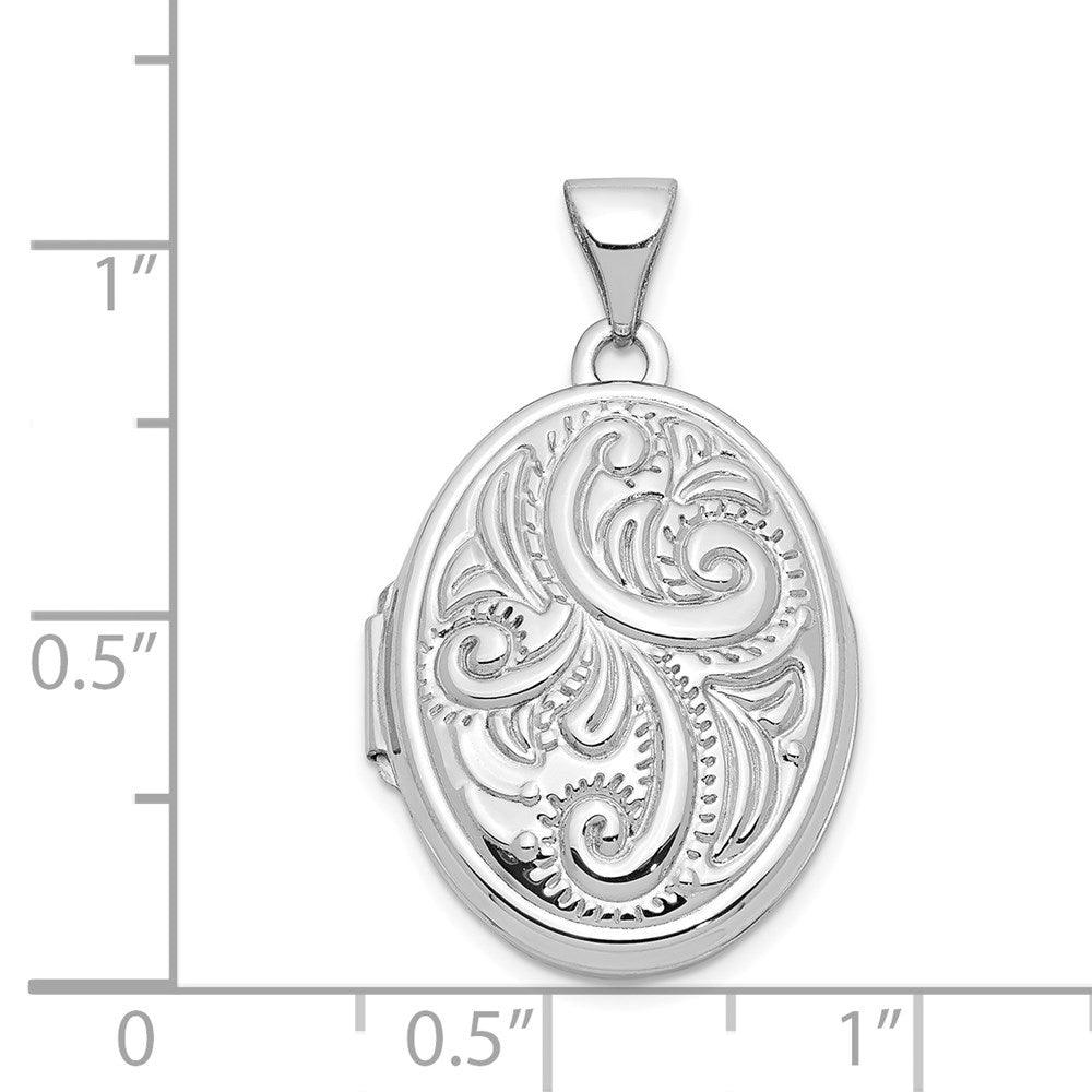 Gold Polished Oval Lockets