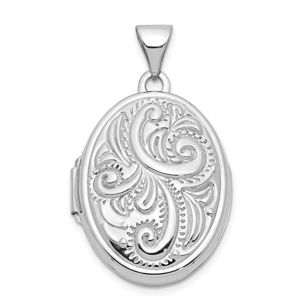 Gold Polished Oval Lockets