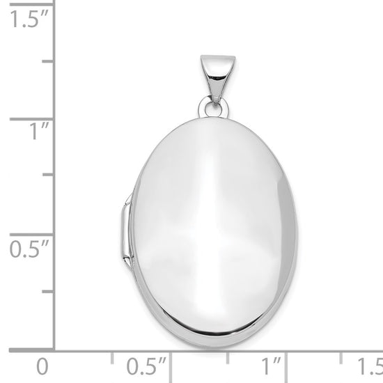 Gold Polished Oval Lockets