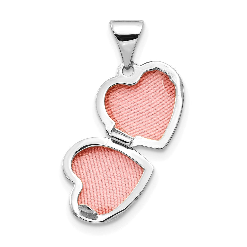 Gold Polished Heart Lockets