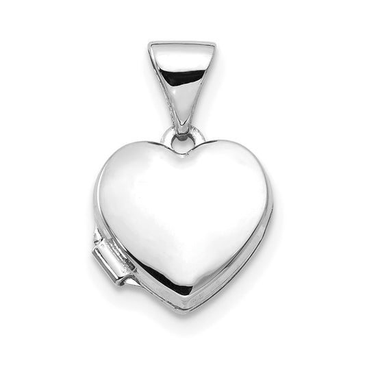 Gold Polished Heart Lockets